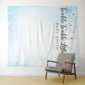 きらきら赤ちゃん歓迎幕 ブルー タペストリー (インサイチュ(横))
