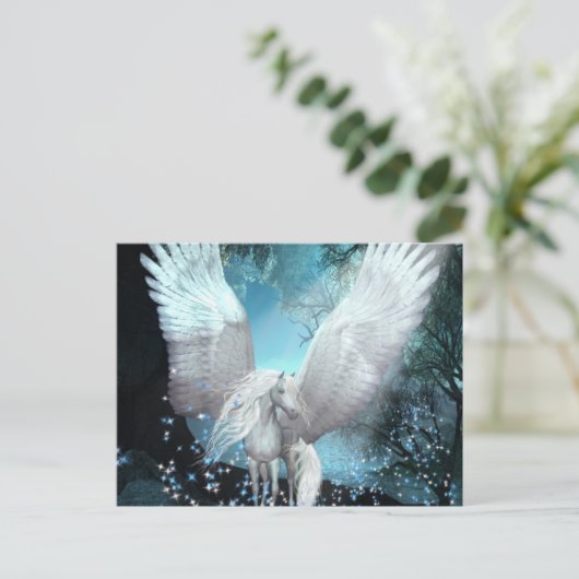 きらきら輝くペガサス ポストカード (スタンド正面)