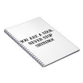 きらきら輝く子供用やる気ノート ノートブック (右側)