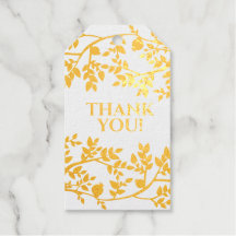 きらきら輝く感謝の枝と鳥のペーパーカット