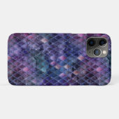 きらきら輝く紫のオンブル & グリッター ドラゴン スケール Case-Mate iPhoneケース (裏面(横))