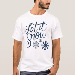 きらきら輝く雪 Tシャツ