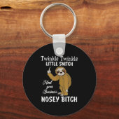 きらきら ちっさい 密告屋 あなたの仕事に集中して キーホルダー (正面)