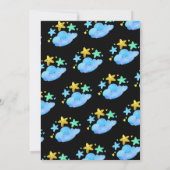 きらきら　わたしたちの小さな星　ベイビーシャワー 招待状 (裏面)