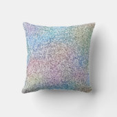 きらびやかなアクアスパークルユニコーン クッション (裏面)