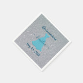 きらびやかなキンセアニェラ記念祭 スタンダードカクテルナプキン (角)