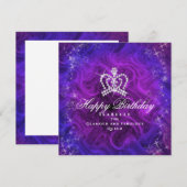 きらびやかなクラウンブルーパープル (正面/裏面)