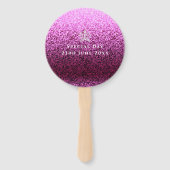 きらびやかなクラウンマゼンタ ハンドファン (裏面)