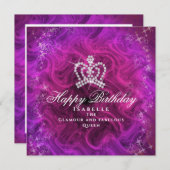 きらびやかなクラウンレッドマゼンタ (正面/裏面)