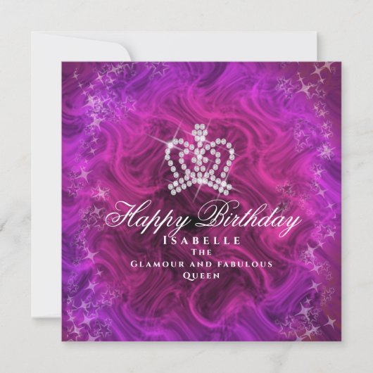 きらびやかなクラウンレッドマゼンタ (正面)