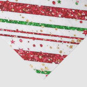きらびやかなクリスマスストライプのデコペティッシュペーパー 薄葉紙 (詳細)