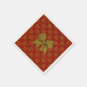 きらびやかなクリスマス スタンダードカクテルナプキン (角)