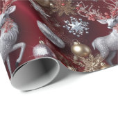 きらびやかなクリスマス ラッピングペーパー (ロールコーナー)