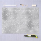 きらびやかなグラムシルバースパークル 薄葉紙 (クラフト)