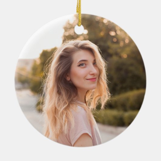 きらびやかなシルバーグーム名写真 セラミックオーナメント (裏面)