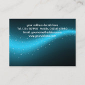 きらびやかなデザインの名刺 名刺 (裏面)