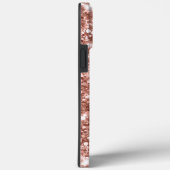 きらびやかなバラゴールドフォイルモダンシグネチャー Case-Mate iPhoneケース (裏面 / 右)