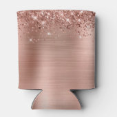 きらびやかなバラゴールドフォイル空白の 缶クーラー (裏面)