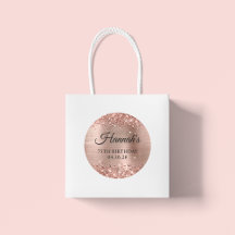 きらびやかなバラゴールドフォイル75誕生日