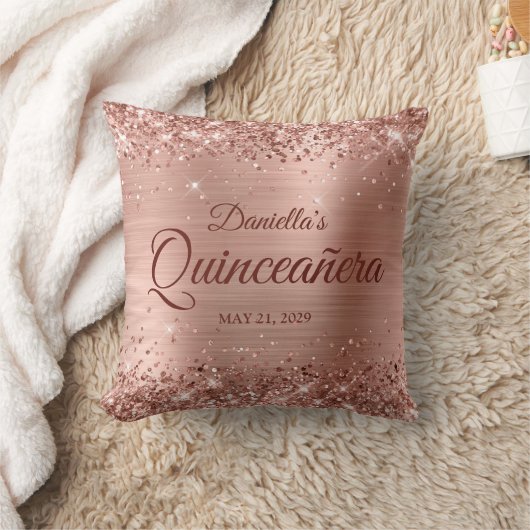 きらびやかなバラ金ゴールドグラムキンセアニェラ写真 クッション (ブランケット)