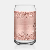 きらびやかなバラ金ゴールドグラムモノグラファンシーム ガラス缶 (右)