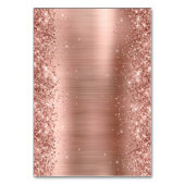 きらびやかなバラ金ゴールドファンシーモノグラム座席表 テーブルナンバー (裏面)