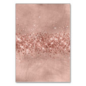 きらびやかなバラ金ゴールド個々の名前座席表 テーブルナンバー (裏面)