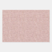 きらびやかなバラ金ゴールド ラッピングペーパーシート (正面3)