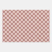 きらびやかなバラ金ゴールド ラッピングペーパーシート (正面)