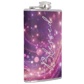 きらびやかなピンクのフラスコが言賛美う フラスク (右)