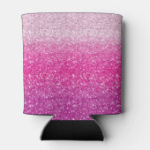 きらびやかなピンクグラデーション色 缶クーラー (裏面)