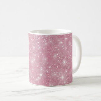 きらびやかなピンク コーヒーマグカップ