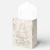 きらびやかなブライダル結婚のパターン フェイバーボックス (オープン)