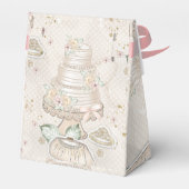 きらびやかなブライダル結婚のパターン フェイバーボックス (裏面サイド)