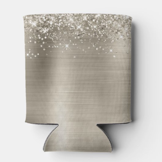 きらびやかなプラチナフォイル30歳の誕生日 缶クーラー (裏面)