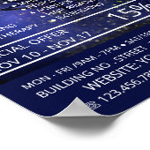 きらびやかなモデル、ビューティシャン、美しいサロン広告 ポスター (角)