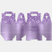 きらびやかなライトパープルグラムSweet sixteen フェイバーボックス (見開き)