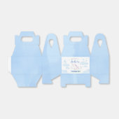 きらびやかな小さな星のお願いボックス、男の子のシャワー フェイバーボックス (折り畳みなし)