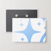 きらびやかな星、無限デジタル時代のビーコン 缶バッジ (正面/裏面)