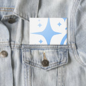 きらびやかな星、無限デジタル時代のビーコン 缶バッジ (インサイチュ)