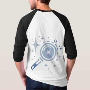 きらびやかな星、無限デジタル時代のビーコン Tシャツ
