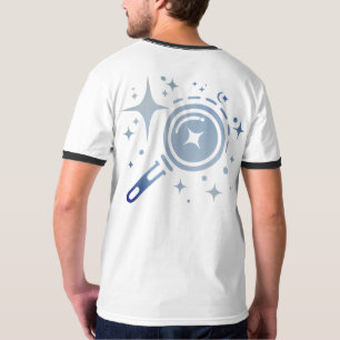 きらびやかな星、無限デジタル時代のビーコン Tシャツ