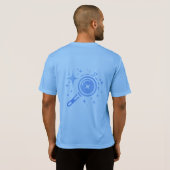 きらびやかな星、無限デジタル時代のビーコン Tシャツ (裏面フル)