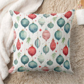 きらびやかな木の上の宝物クリスマス クッション (ブランケット)