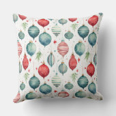 きらびやかな木の上の宝物クリスマス クッション (裏面)