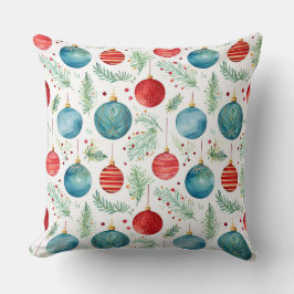 きらびやかな木の上の宝物クリスマス クッション