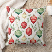 きらびやかな木の上の宝物クリスマス クッション (ブランケット)