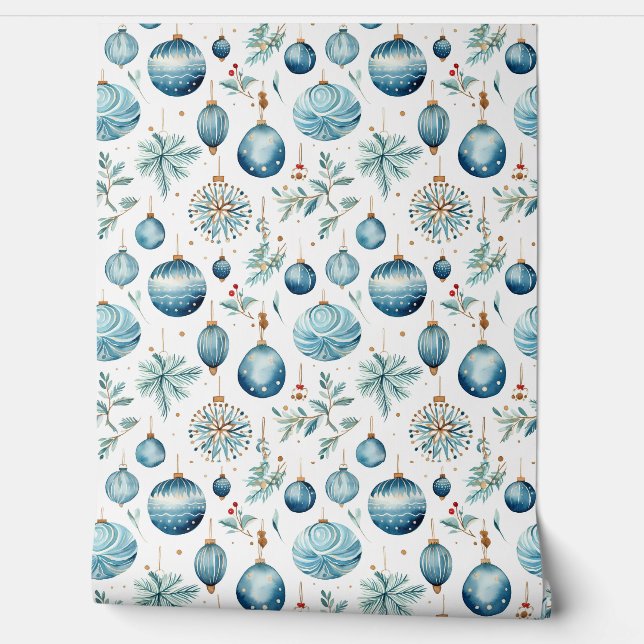 きらびやかな木の上の宝物クリスマス 壁紙 (ほどく)