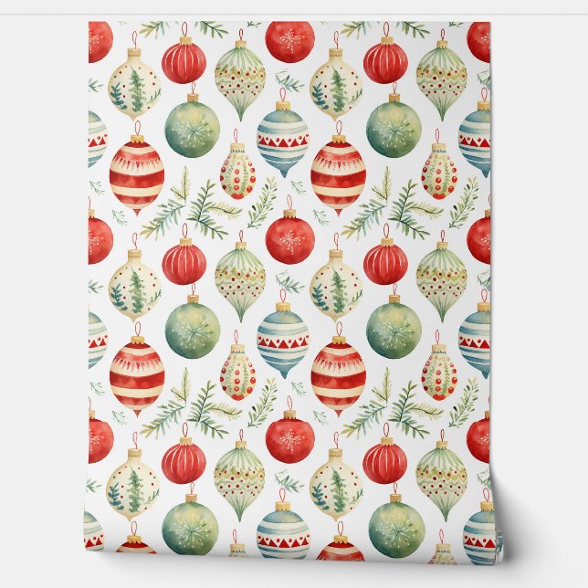 きらびやかな木の上の宝物クリスマス 壁紙 (ほどく)