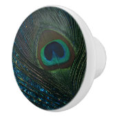 きらびやかな水の孔雀 セラミックノブ (右)